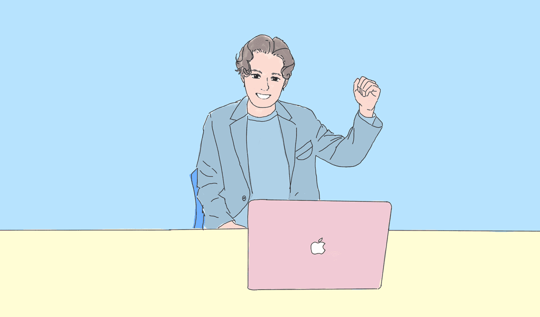 高校生コースのイラスト